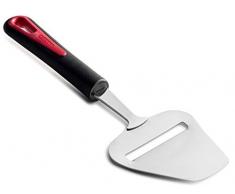 Westmark 29262270 Käsehobel Gallant mit farbigem Inlay, Kunststoff, rot / schawrz, 24.5 x 7.4 x 3 cm