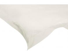 Belledorm Bettbezug für Einzelbett, 100 % ägyptische Baumwolle mit Fadendichte 400, Elfenbein