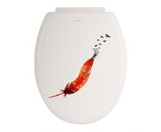 MSV Sitz W.C. Indien, orange, 47 x 36.5 x 3.5 cm, 97 Stück