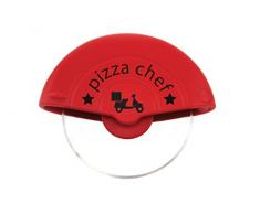 FACKELMANN-Rad Pizza Schneider, Stahl, rot/Silber