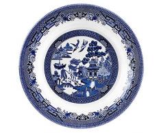 Blue Willow Pasta-Teller