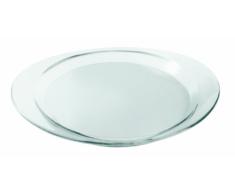 Guzzini, Rundes Tablett, 39,3 x 33 x h3,8 cm
