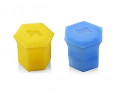 Daily Proposal Silikonform für EIS, schwimmend Lion & Hippo