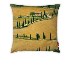 Bonamaison Dekorativ Kissenhülle, Kissenbezug, Zierkissenbezug, Wohnkultur, Für Sofa, Kaffeestube, Größe: 45X45 cm - Entworfen und hergestellt in der Türkei