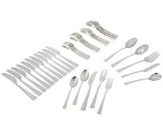 Gorham Biscayne 818552 Besteck-Set, Edelstahl, silberfarben, 65-teilig
