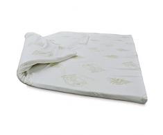 Baldiflex Matratzenauflage Memory Fresh 80x190 Höhe 6cm Bezung waschbar Aloe Vera