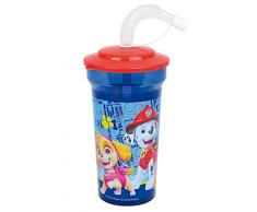FUN HOUSE 005776 Trinkbecher mit Trinkhalm für Kinder