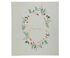 Exacompta 16118E Fotoalbum Landidylle mit 60 Seiten, 29 x 32cm, 1 Stück, Elfenbein