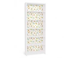 Apalis 90861 Möbelfolie für Ikea Billy Regal - Schmetterling Illustrationen, gröÃe 2 mal, 94 x 76 cm