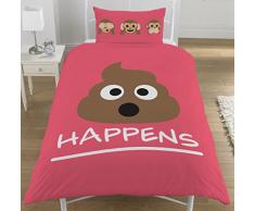 KidCollection Bettwäsche-Set für Einzelbett, Polycotton, Rosa