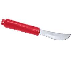 NRS Healthcare Red Handled Cutlery Wiegemesser roter Griff