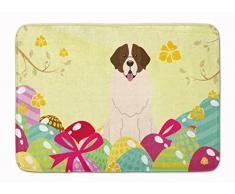 Carolines Treasures Fußmatte, Ostereier, Moscow Watchdog, maschinenwaschbar, Memory-Schaumstoff, Mehrfarbig