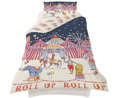 Arthouse Circus Fun Bettwäsche-Set für Einzelbett, 29 x 29 x 3,5 cm