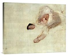 Global Galerie Budget gcs-265086–76,2–360,7 cm Sir Thomas Lawrence Portrait of A Baby Kopf und Hände Galerie Wrap Giclée-Kunstdruck auf Leinwand Art Wand