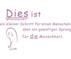 INDIGOS 4051719321401 Wandtattoo, Vinyl, flieder, 60 x 10 x 10 cm