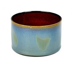 SERAX B5116106 Terres de Rêves Kaffeeservice, Töpferei, blau, Rost