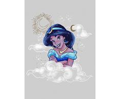 Komar Disney Wandbild Jasmin Clouds | Kinderzimmer, Babyzimmer, Dekoration, Kunstdruck | ohne Rahmen | WB083-50x70 | Größe: 50 x 70 cm (Breite x Höhe)