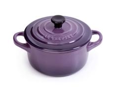 LE CREUSET Ovaler Schmortopf in Cassis, klein