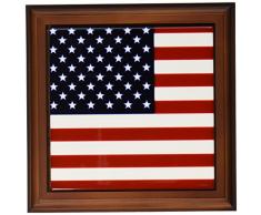 3dRose Kike Calvo USA American Flagge von Fliesen, 8 von 20,3 cm