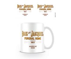 American Gods Kaffeetassen, Papier, Mehrfarbig, 11 x 11 x 1.3 cm