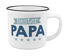Gruss und Co 45765 Becher für Papa, New Bone China Porzellan, 35 cl