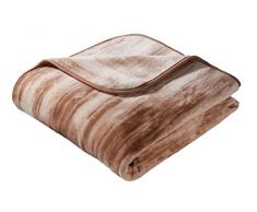 biederlack Wohndecke, Polyester, 150 x 200 cm, Braun