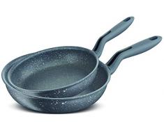 Lagostina Cucina Leggera Pfannenset, Aluminium, Grau