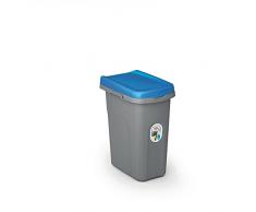 Stefanplast Abfalleimer, Blau, 15 l