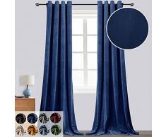 Vorhang Roy Lei für Wohnzimmer Esszimmer 52W*120L navy