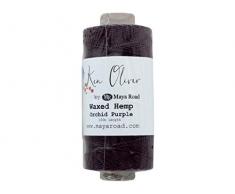 Maya Road koliver gewachst Hanf Orchidee lila, 100 m