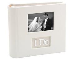 Malden I Do Foto Album, Textil, I Do White, Einheitsgröße
