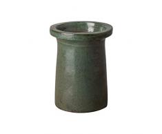 Emissary Home and Garden 12886GK-1 Pflanzgefäß, Keramik, Green Kelp