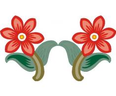 Indigos 4051719713602 Wandtattoo MF115 wunderschÃ¶ne Blumen Tulpen Pflanzen 120 x 68 cm