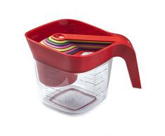 Zeal l207r Messbecher Set, rot multi