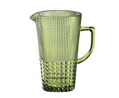 Cilio Karaffe, Glas, smaragd, 15,5 x 14,5 x 22,5 cm