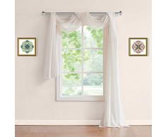 Warm Home Designs Sheer Gardinen mit Tülle Top für Schlafzimmer, Küche, Kinderzimmer oder Wohnzimmer, 2 Voile Panel Drapes 54-inch-by-84-inch, Polyester-Mischgewebe, Beige Gold, 2 Panels: 54 x 95 Each