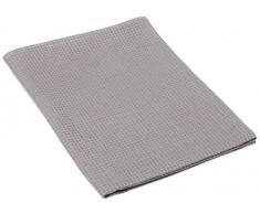 LinenMe 100 x 140 cm Taupe Leinen Badetuch Wafer 0220401