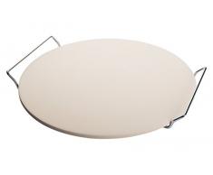 Westmark 32402206 Pizzastein rund, Keramik, beige, 34.00 x 33.00 x 3.50 cm