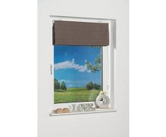 K-home 294508-8 Raffrollo, Stoff, grau, 100 x 150 cm