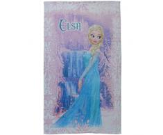 Disney Frozen Cascade Badetuch, Baumwolle, blau, 70 x 120 cm