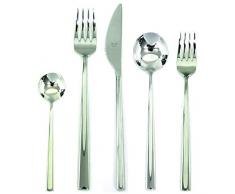 Mepra SPA 103722020 Besteckgarnitur, Design Movida, 20-teilig