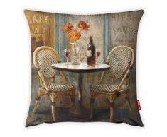 Bonamaison Dekorativ Kissenhülle, Kissenbezug, Zierkissenbezug, Wohnkultur, Für Sofa, Kaffeestube, Größe: 45X45 cm - Entworfen und hergestellt in der Türkei