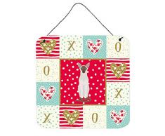 Carolines Treasures Colorpoint Kurzhaar-Katzenliebe, Türaufhänger, Wanddekoration, Mehrfarbig