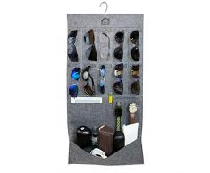 Dash Home Sonnenbrillen-Organizer, Brillenhalter – Hänge-Organizer für Sonnenbrillen & Brillenetui – der perfekte Brillen-Organizer/Sonnenbrillen-Organizer