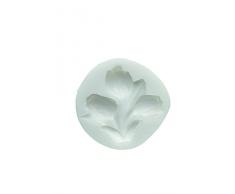 silikomart Silikonform für Tortendekoration 71.160.00.0096, Zucker slk060 Tulpe Silikon Weiß