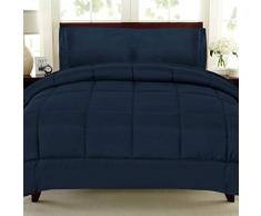 My Sweet Home Schmusetuch mit Gänsedaunen Queen Navy