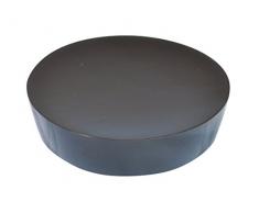 Grund Piccolo Seifenschale 10,4x10,4x2,5 cm schwarz Accessoires, 100% Polyresin, 4 x 10,4 x 2,5 cm
