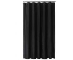 Polyester-sfoothome-Wasserdicht Duschvorhang,/nicht mehr Mildews Badezimmer Dusche Vorhänge, Polyester-Mischgewebe, schwarz, 36Inch * 72 Inch