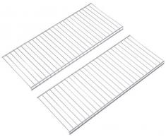 RUBBERMAID Configurations Schrank- und Drahtkorb Verstellbare Ablage Titan