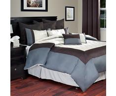 Lavish Home Hotel Schmusetuch, 10-teilig King elfenbeinfarben